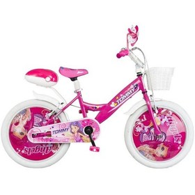 Resim Tommybike Kız Bisikleti 7-10 Yaş Çocuk Bisikleti 20 Jant Bisiklet Kapaklı Kpk20 Mavi 