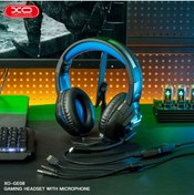 Resim Xo Pro Gaming Headset Oyuncu Kulaklığı ge08-50mm Sürücü,Gürültü Engelleyici Mikrofon,3.5mm Kablolu 