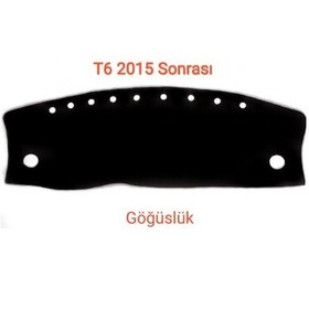 Resim T6 2015 Sonrası 3 Boyutlu Halı Kumaş Torpido Örtüsü 