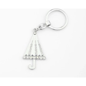 Resim new life promosyon nl Taşlı Şemsiye Tasarımlı Şık Anahtarlık 