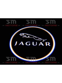 Resim Ototime Jaguar Araçları Için Kapı Altı Logo 7 LED Projektör (2 Adet) 