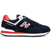 Resim Hammer Jack Hakiki Deri Lacivert-Kırmızı Erkek Spor Ayakkabı - 544097110 