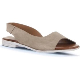 Resim Bueno Shoes Kum Alf Süet Kadın Düz Sandalet 01WA3013 01WA3013 