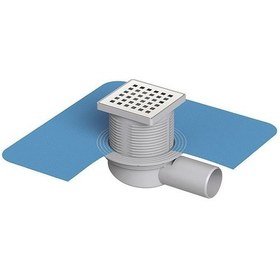 Resim Tekstil Membranlı Paslanmaz Yer Sifonu / Süzgeci 15*15 Q50 