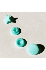 Resim SeraSelin Kalite Garantili T5=12,5 Mm Yıldız Şekilli Çıtçıt, 10 Adet, Plastik Çıt Çıt Mavi Çıt çıt 