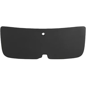 Resim Xuweiwei Tesla Model Y Juniper 2025 5 Koltuk Siyah Suni Deri Bagaj Koruyucu Kapağı 