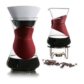 Resim Finum Bloom and Flow Pour Over Chemex Kahve Demleyici, 5 Cups, 700 ml 