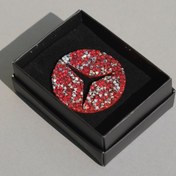 Resim TASARIM ARABAM ATİKE ELİF AKIN Kırmızı Mercedes Araçlarla Uyumlu Direksiyon Taşı 