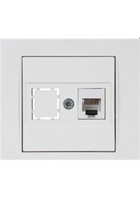Resim Mutlusan Rita Telefon Prizi 1xrj12 Beyaz Bilisterli 2220 125 0101b 