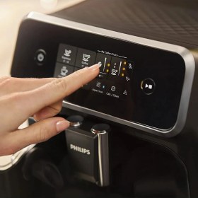 Resim Philips Lattego 1,8lt, 15 Bar Basınç, Zamanlayıcı, Dokunmatik Ekranlı Premium Tam Otomatik Espresso Makinesi - LUCİOLE BEYAZ LAMBADER HEDİYE! 