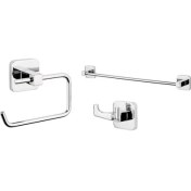 Resim Arçe Tema Kare Üçlü Set Havluluk Askılık Tuvalet Kağıtlığı 