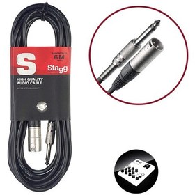 Resim Stagg Sac6Pxm Dl 6 Mt Dişixlr-Line 6 Mt Kablo 