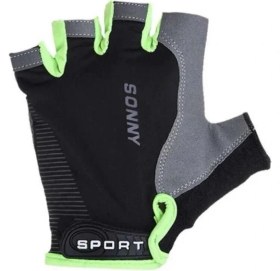 Resim Sport Sonny XBYC-HJ-1502 Kısa Parmak Eldiven L Siyah Yeşil 