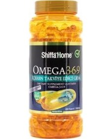 Resim Shiffa Home Omega 3-6-9 1000 Mg 200 Kapsül Diğer 