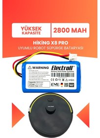 Resim Hiking X8 Pro Uyumlu Batarya Yüksek Kapasite 2800mah Pil 
