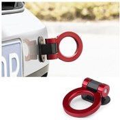 Resim Oto Çeki Demiri Çeki Kancası Çekme Halkası Kırmızı Modifiye Süs Aksesuar 