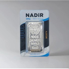 Resim 100 Gram Gümüş Külçe 