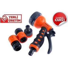 Resim Medalyan 7 Fonksiyonlu 4Lü Otomatik Bahçe Sulama Seti 