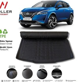 Resim Nissan Qashqai Bagaj Havuzu 2022 Sonrası 3D Wöller Ultraflex 