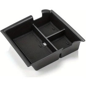 Resim Sunshine022 Abs Plastik Byd Atto 3 2022 2023 Konsol Kol Dayama Saklama Tepsisi Siyah 