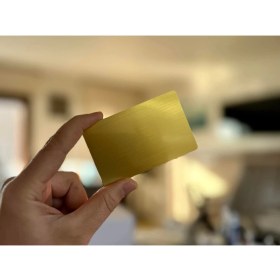 Resim Nealdin Gold Metal Nfc Kartvizit - NTAG215 Temassız Nfc Kart (86×56 Mm, 540 B) 