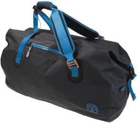 Resim Jr Gear Roll Top Vinyl Duffel Su Geçirmez Spor Çanta 100 Litre-SİYAH-MAVİ 