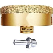 Resim ÖZGÜNTİC. Granit Mermer Fayans Seramik Delme Karot 100 Mm Buat Açma Kaliteli Matkap Ve Avuç Içi Taşlamalarda 