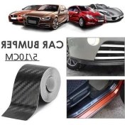 Resim Trendooze Turcoshop11 Karbon Fiber Kapı Ve Tampon Koruma Film 1.97x118.11 İnç 