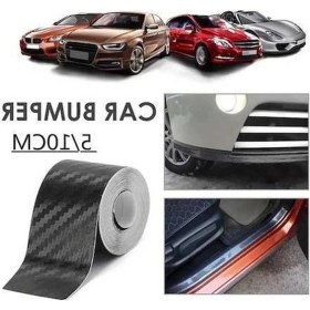 Resim Trendooze Turcoshop11 Karbon Fiber Kapı Ve Tampon Koruma Film 1.97x118.11 İnç 