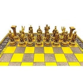 Resim Antik Yunan Mitolojisi Karakterli Büyük Satranç Takımı 