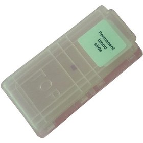 Resim Daimi Kan Preparatı Mikroskop Slayt Seti Preparat Seti 