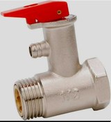 Resim Spirit Çek Valf 1 Adet Emniyet Su Isıtıcı Basınç Tahliye Pirinç Nikel Kaplama 0.9mpa G1/2in Su Taşma 