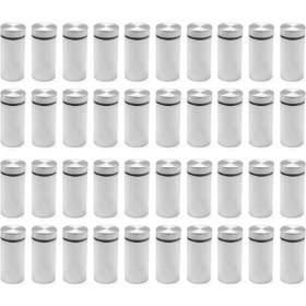 Resim Seeppitous Reklam Çivileri Sabit Dekoratif Tırnaklar Fotoğraf Çerçevesi Vidası Desteği Reklam Tırnakları 12X30 (Fırçalanmış) (Yurt Dışından) 