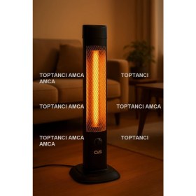 Resim Dn 3047 Mikatronik Kule Tipi Elektrikli Dik Isıtıcı Ayarlı Soba Emniyetli 2000W 