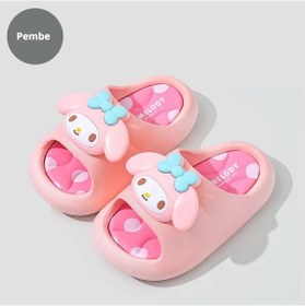 Resim SSnapbuy Sanrio Kaymaz İç ve Dış Mekan İçin Yaz Çocuk Terliği Pembe Melody 