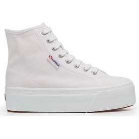 Resim Superga S41273w-901 2708 Hı Top Günlük Spor Ayakkabı Beyaz 