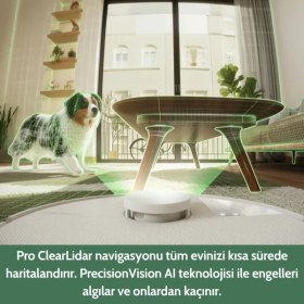 Resim iRobot Roomba Plus 405 Combo Robot Süpürge ve Paspas + Autowash (Beyaz) 