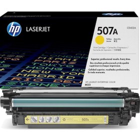 Resim Hp Color Laserjet Enterprise Flow 500 M575C Sarı Toner Ce 