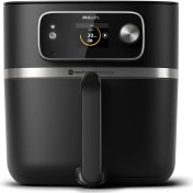 Resim Philips Izgara Wi-Fi Android-Apple Bağlantılı Akıllı Pişirme 8,3lt Hacim 7000 Serisi Xxl Airfryer Lambader Hediye 