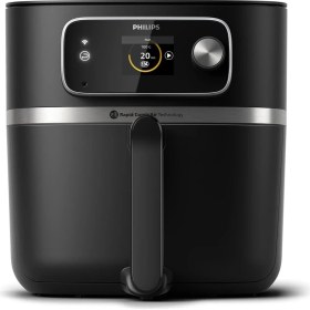 Resim Philips Izgara Wi-Fi Android-Apple Bağlantılı Akıllı Pişirme 8,3lt Hacim 7000 Serisi Xxl Airfryer Lambader Hediye 