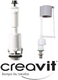 Resim Creavit Tek Basmalı Durdurmalı Klozet İç Takım it1022 