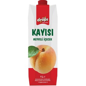 Resim Fruit Drops Kayısı Meyveli İçecek 1 L 