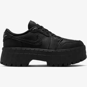 Resim Air Jordan 1 Low Brooklyn 'Black' (W) | Unisex 