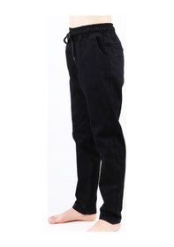 Resim Hçm Çocuk Unisex Okul Pantolonu Beli Lastikli Siyah 