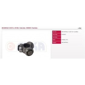 Resim AKS MAFSALI 1.5 DCİ 12=> ) (22 DİŞ ) RENAULT SYMBOL IV 