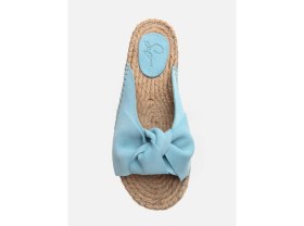 Resim Su Espadril Fiocco Mavi Kadın Espadril Terlik 