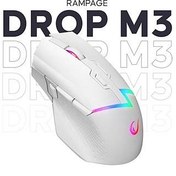 Resim RAMPAGE DROP M3 BEYAZ OYUNCU MOUSE 