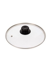 Resim Çelik Döküm Teflon Granit Tencere Tava Sahan Için Cam Kapak 32 Cm Cam Kapak Tenceresiz 