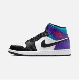Resim Nike Air Jordan 1 Mid SS24 Erkek Spor Ayakkabı 