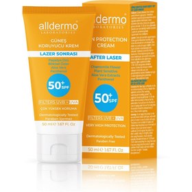 Resim Alldermo SPF50 Lazer Epilasyon Sonrası Cilt Kremi 50 ml 